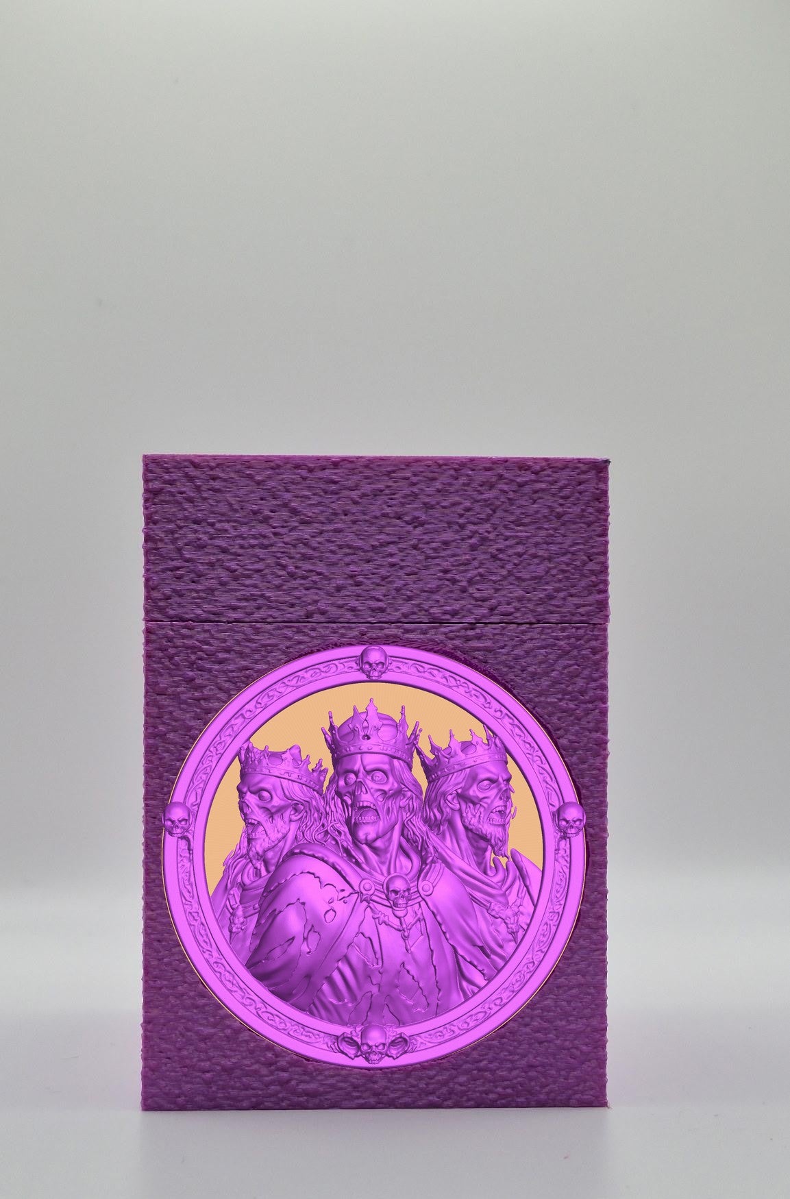 Zombie King Card Box — Purple