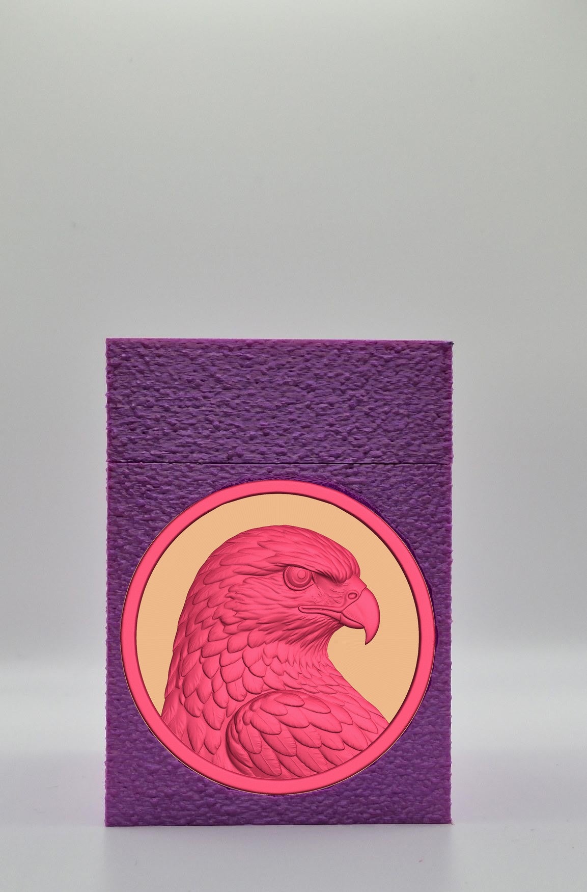 Eagle Card Box — Purple
