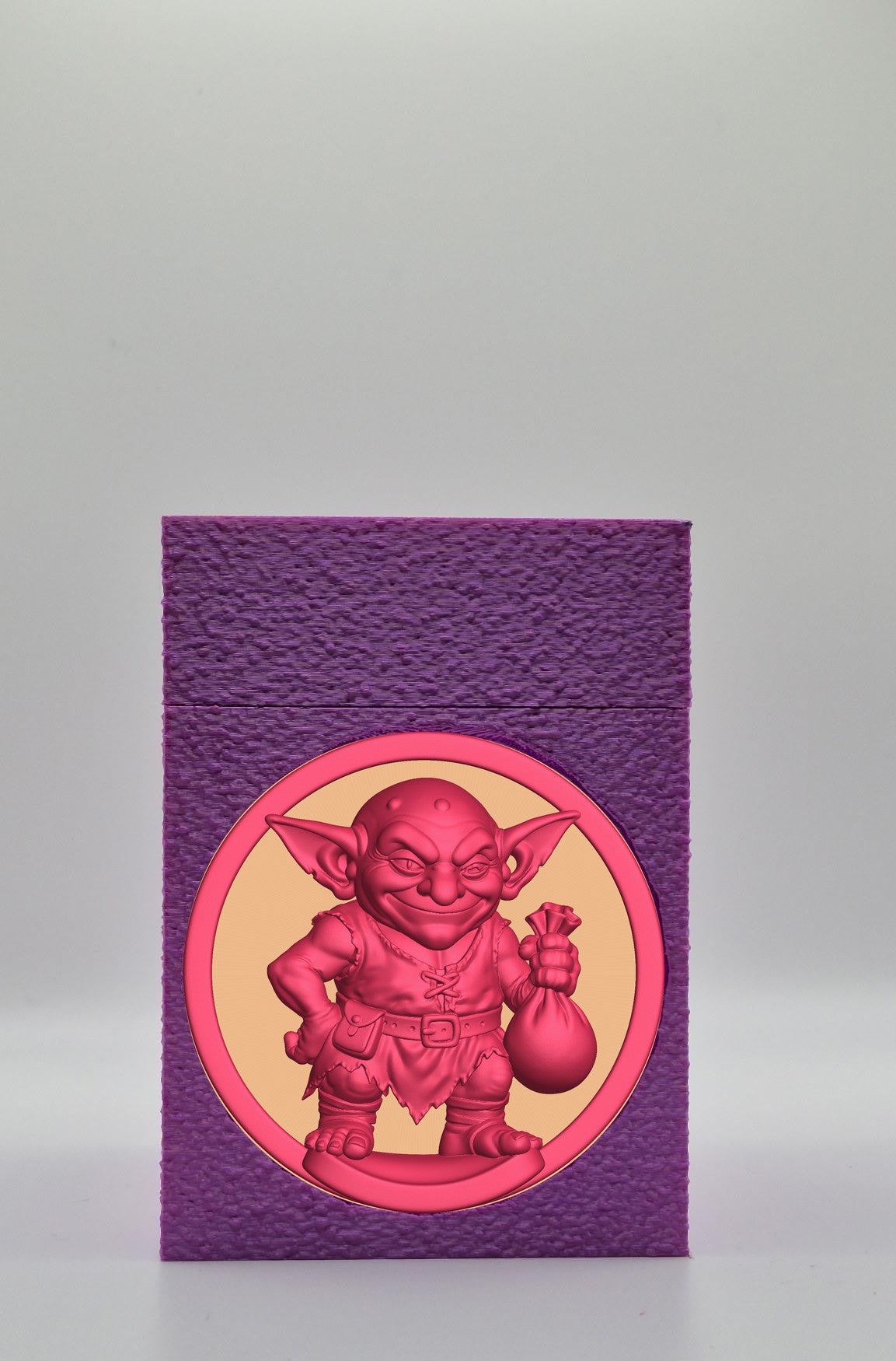 Greedy Goblin Card Box — Purple