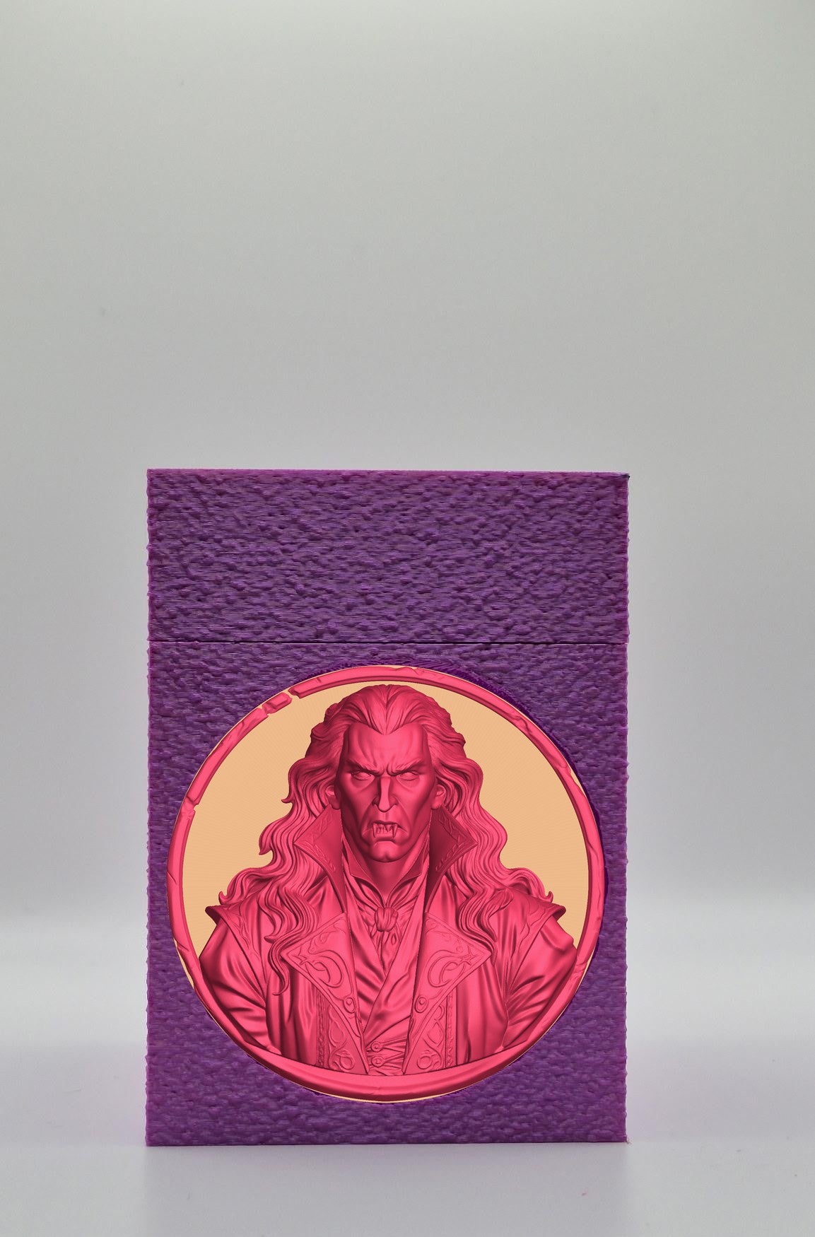 Gothic Vampire Card Box — Purple