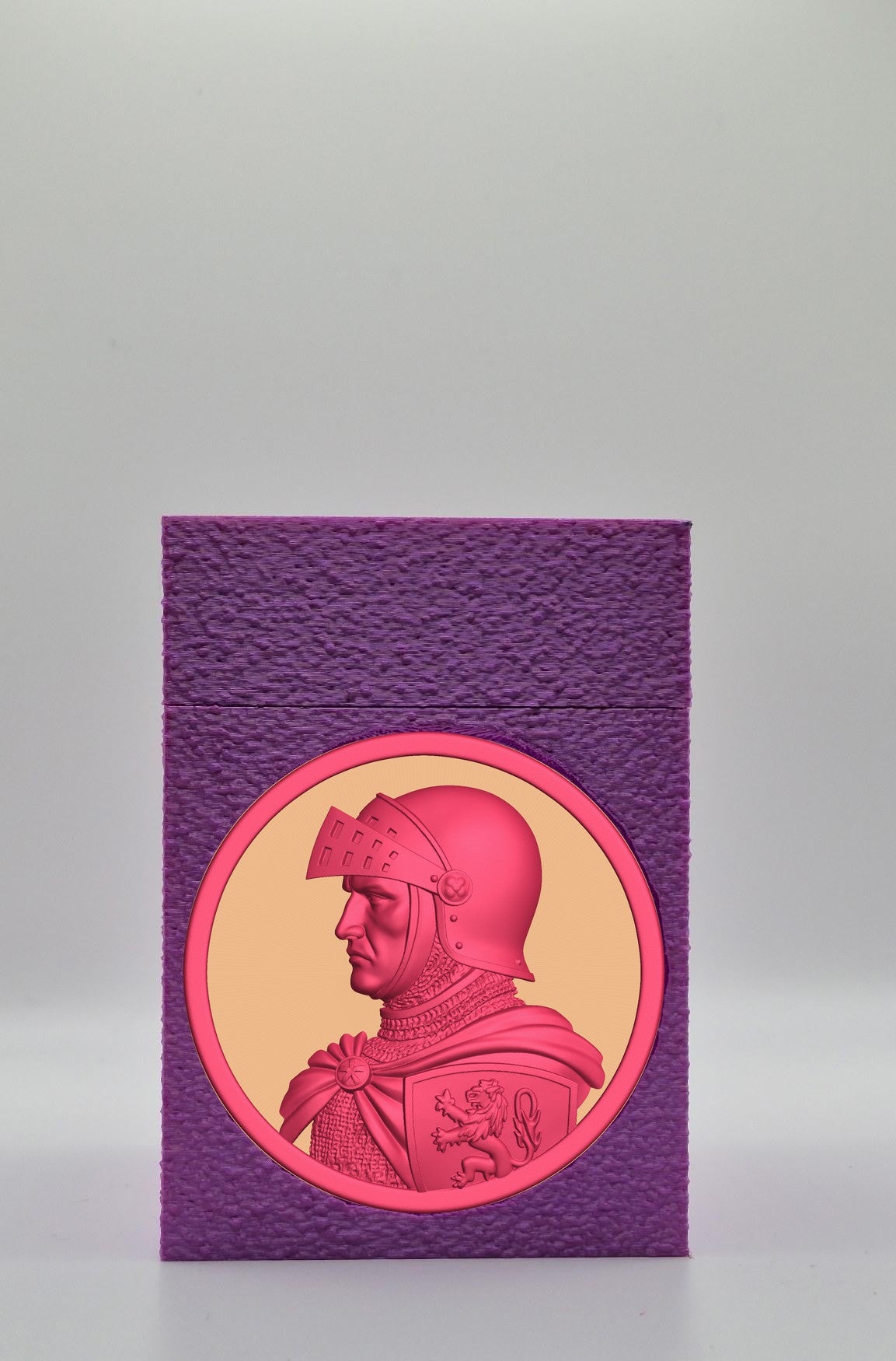 Knight Card Box — Purple