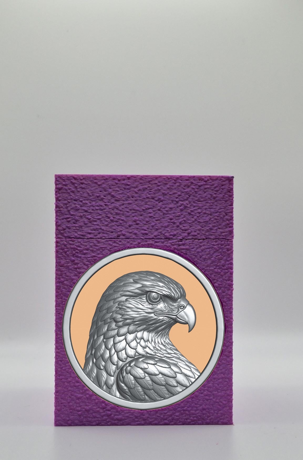 Eagle Card Box — Purple