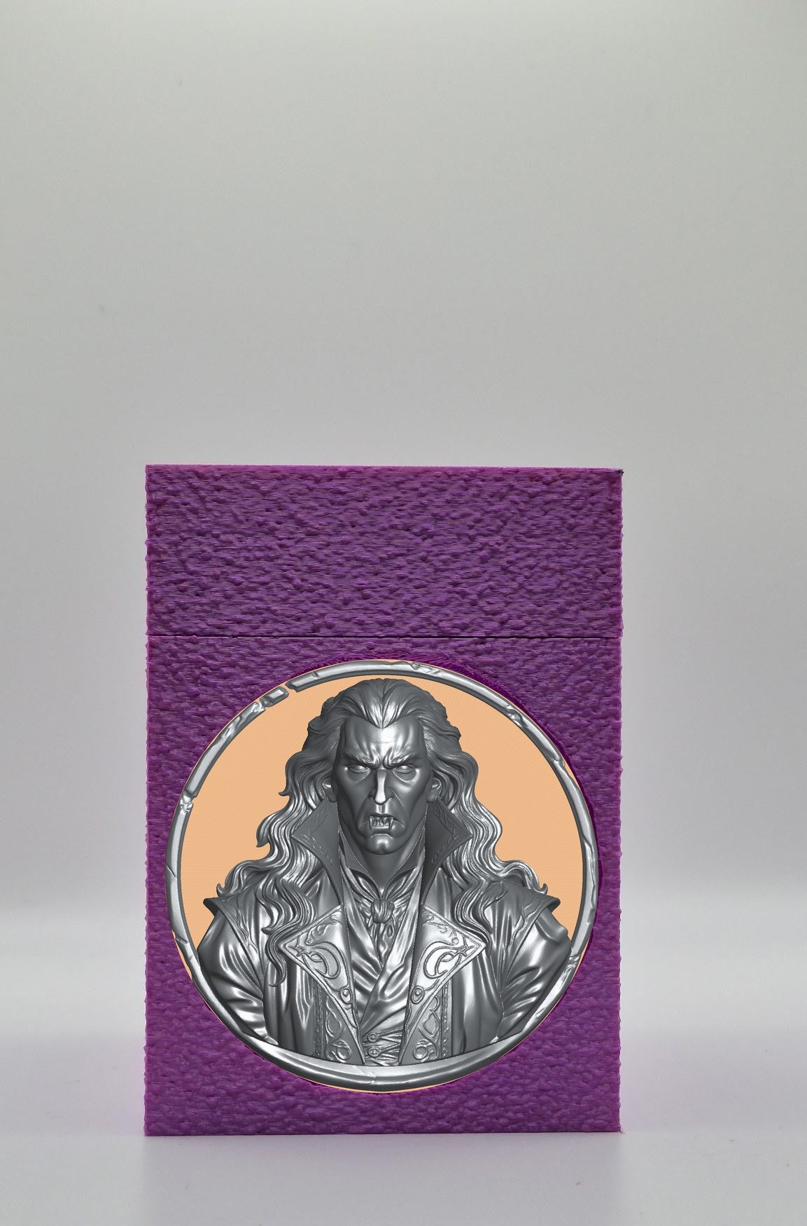 Gothic Vampire Card Box — Purple