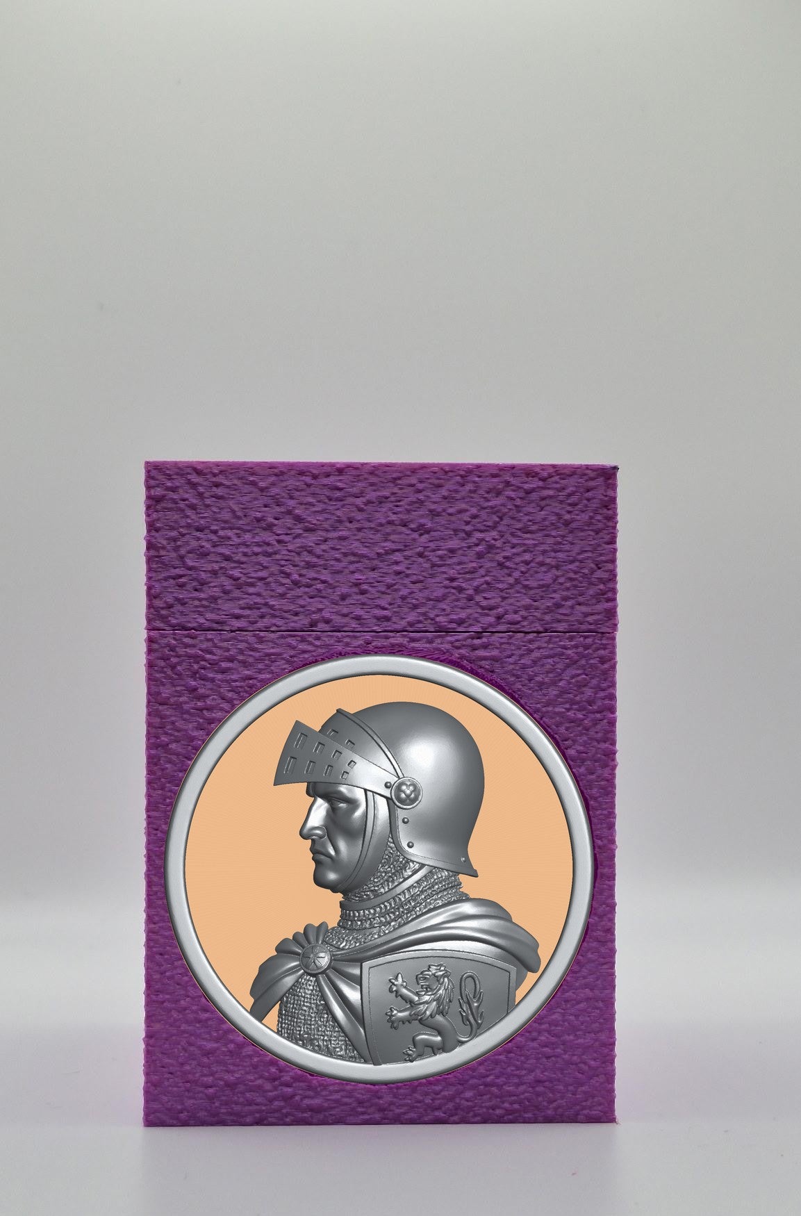Knight Card Box — Purple