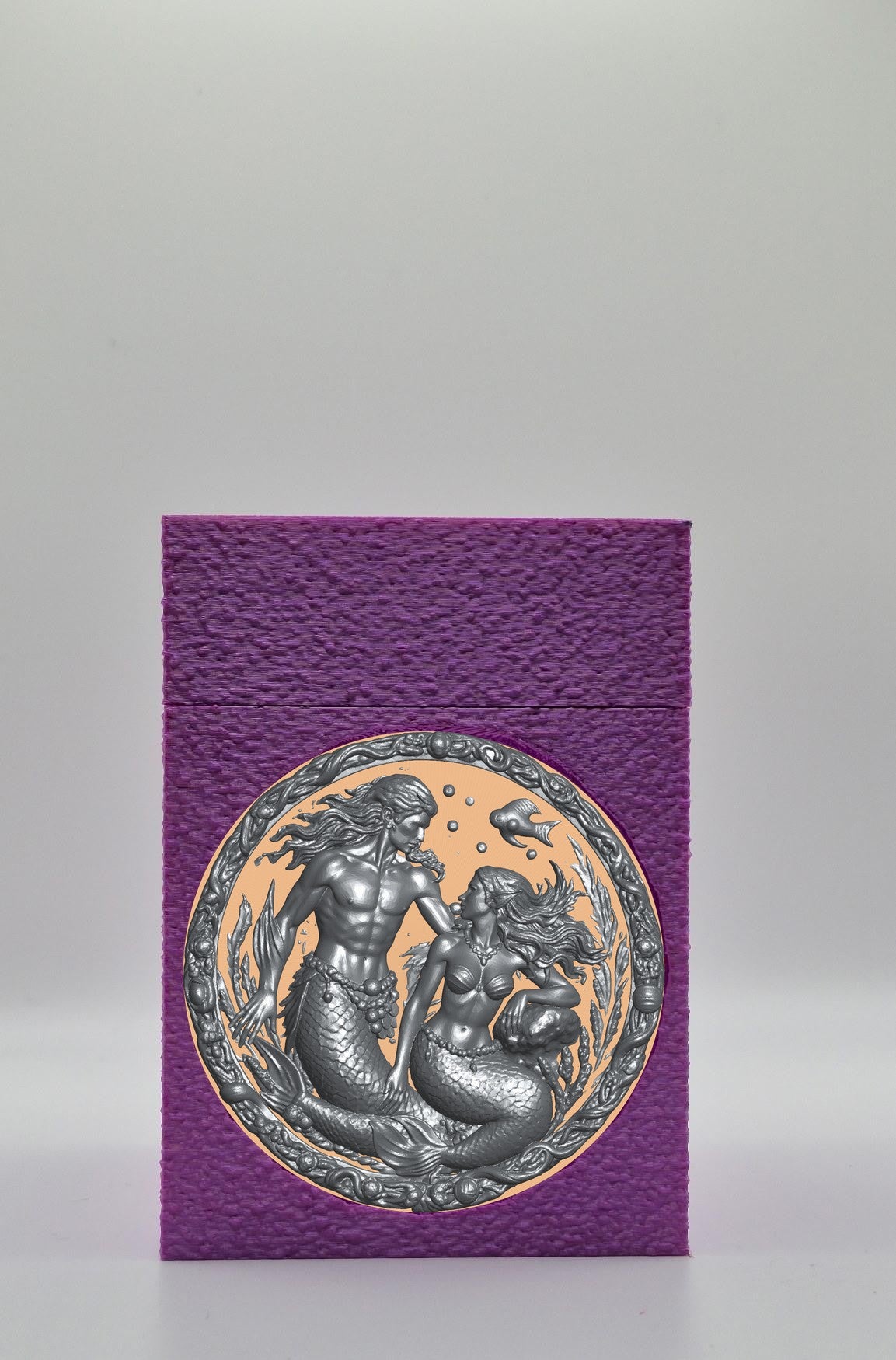 Merfolk Card Box — Purple