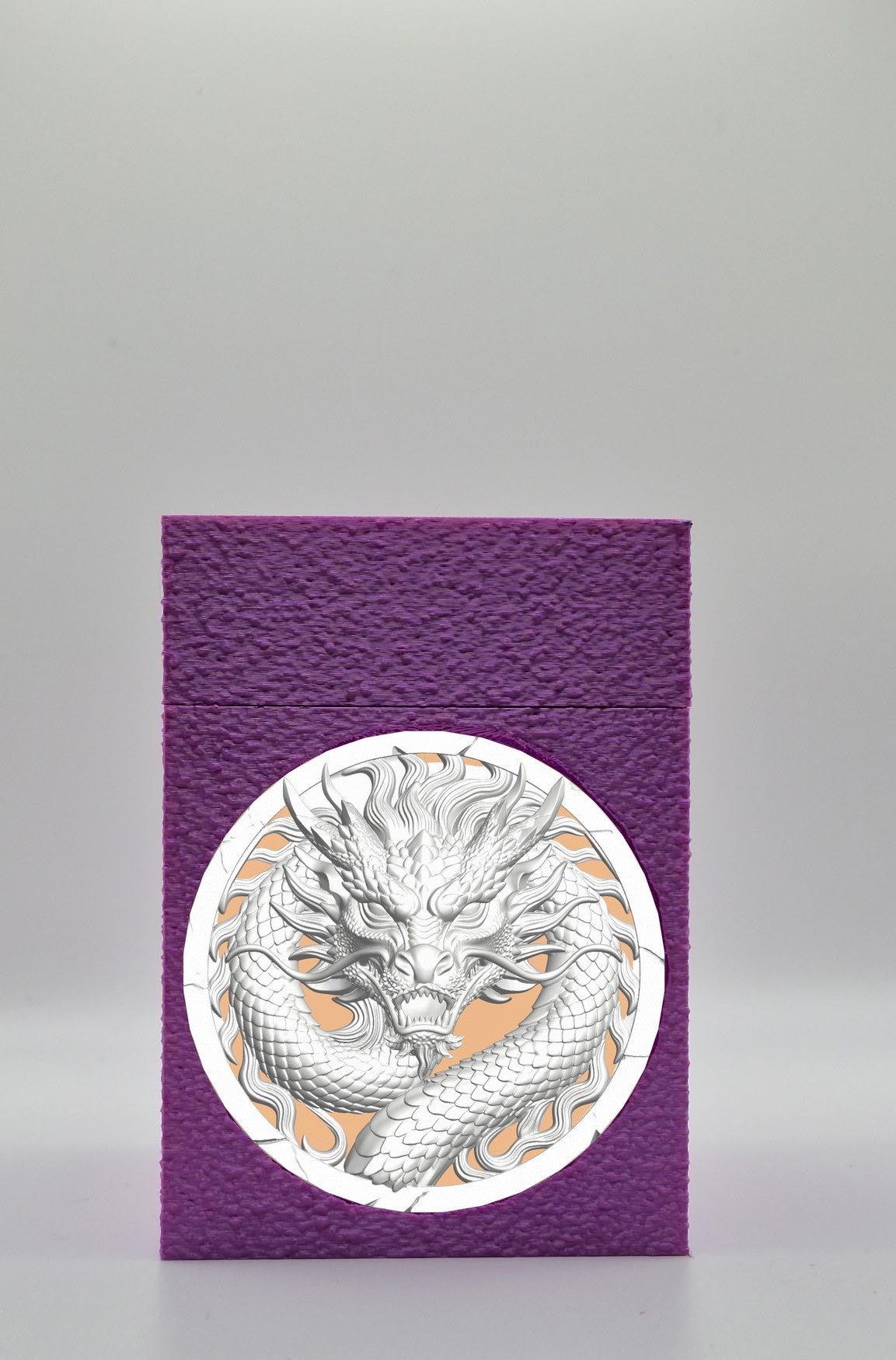 Dragon Card Box — Purple