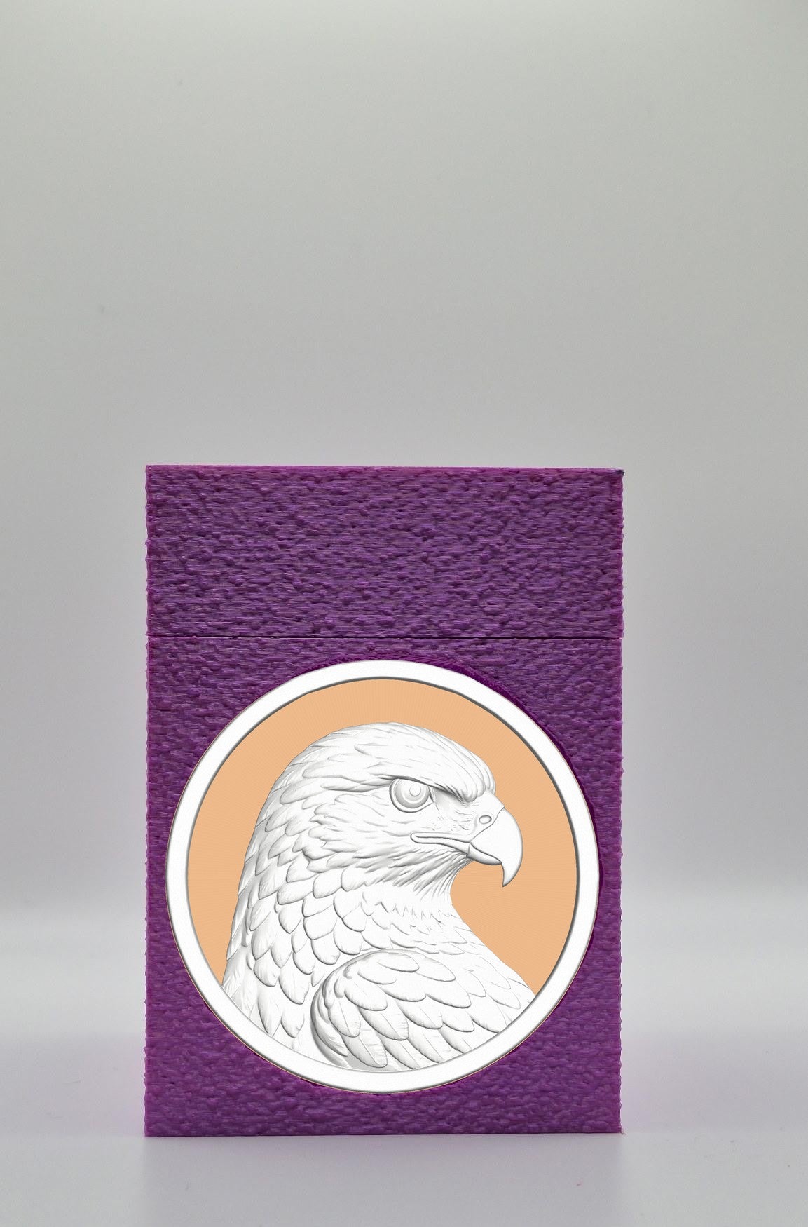 Eagle Card Box — Purple