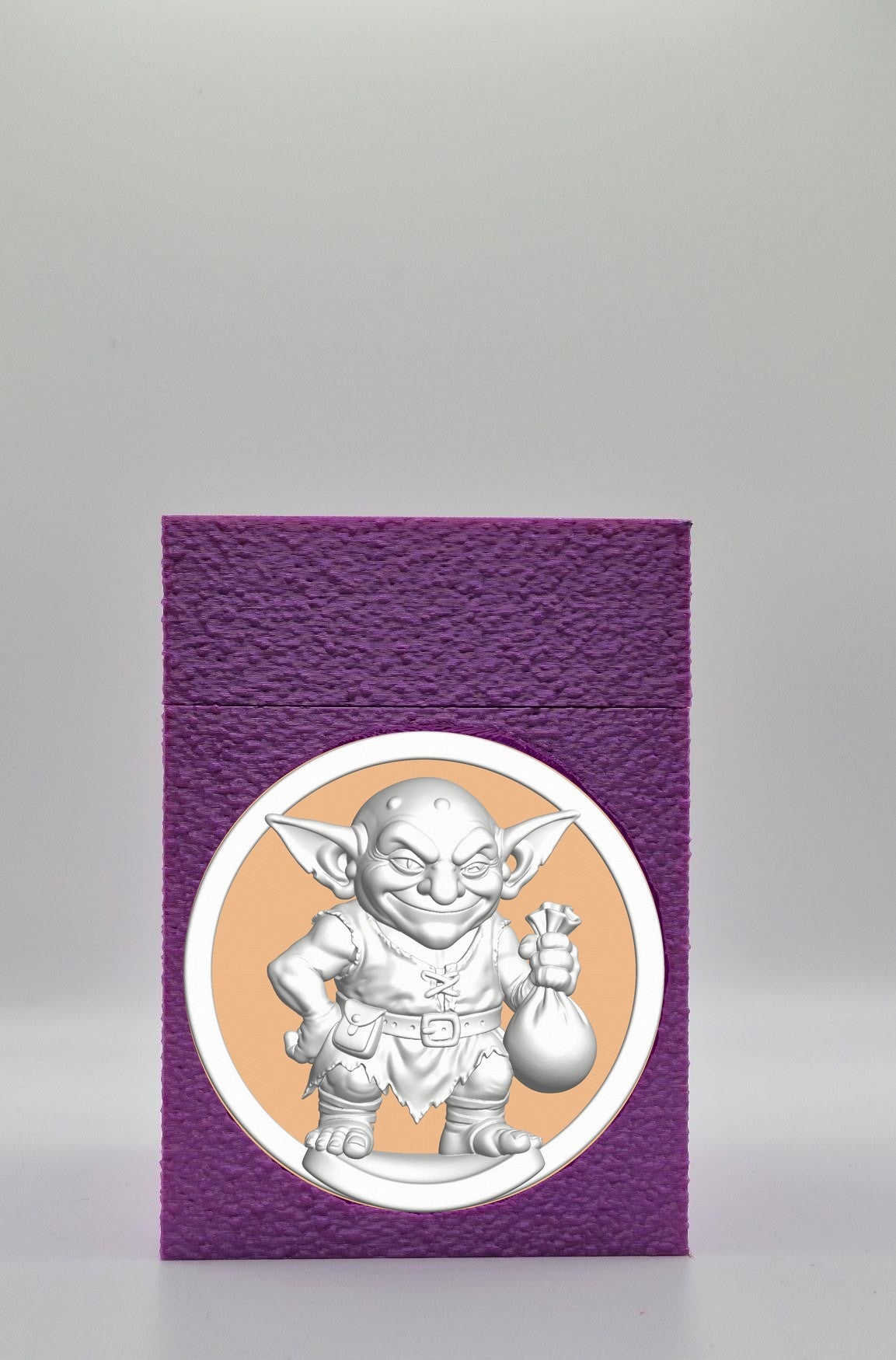 Greedy Goblin Card Box — Purple