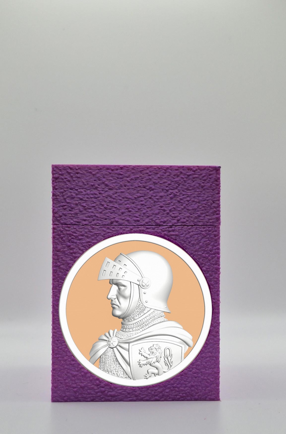 Knight Card Box — Purple