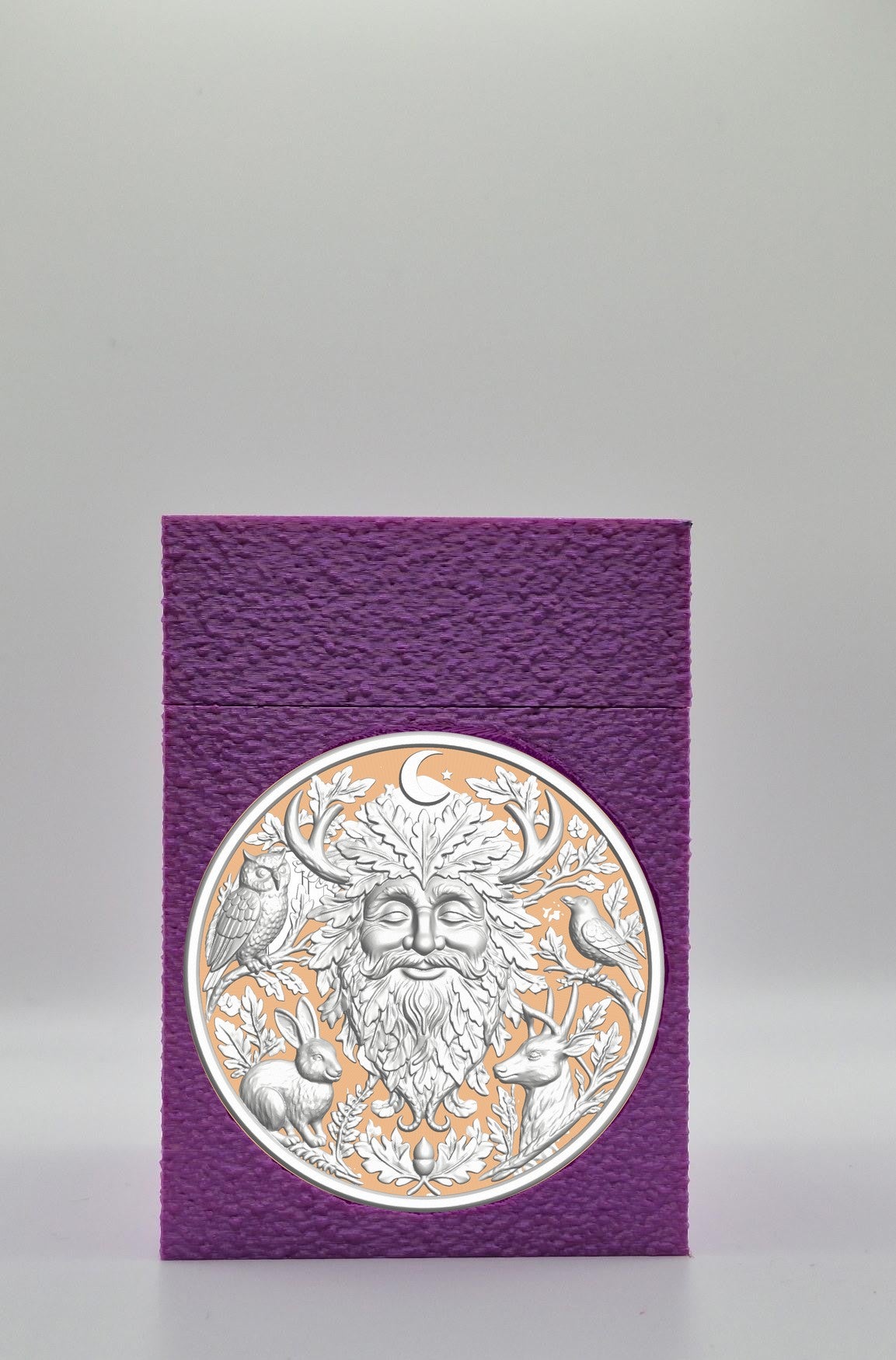Tree Spirit Card Box — Purple