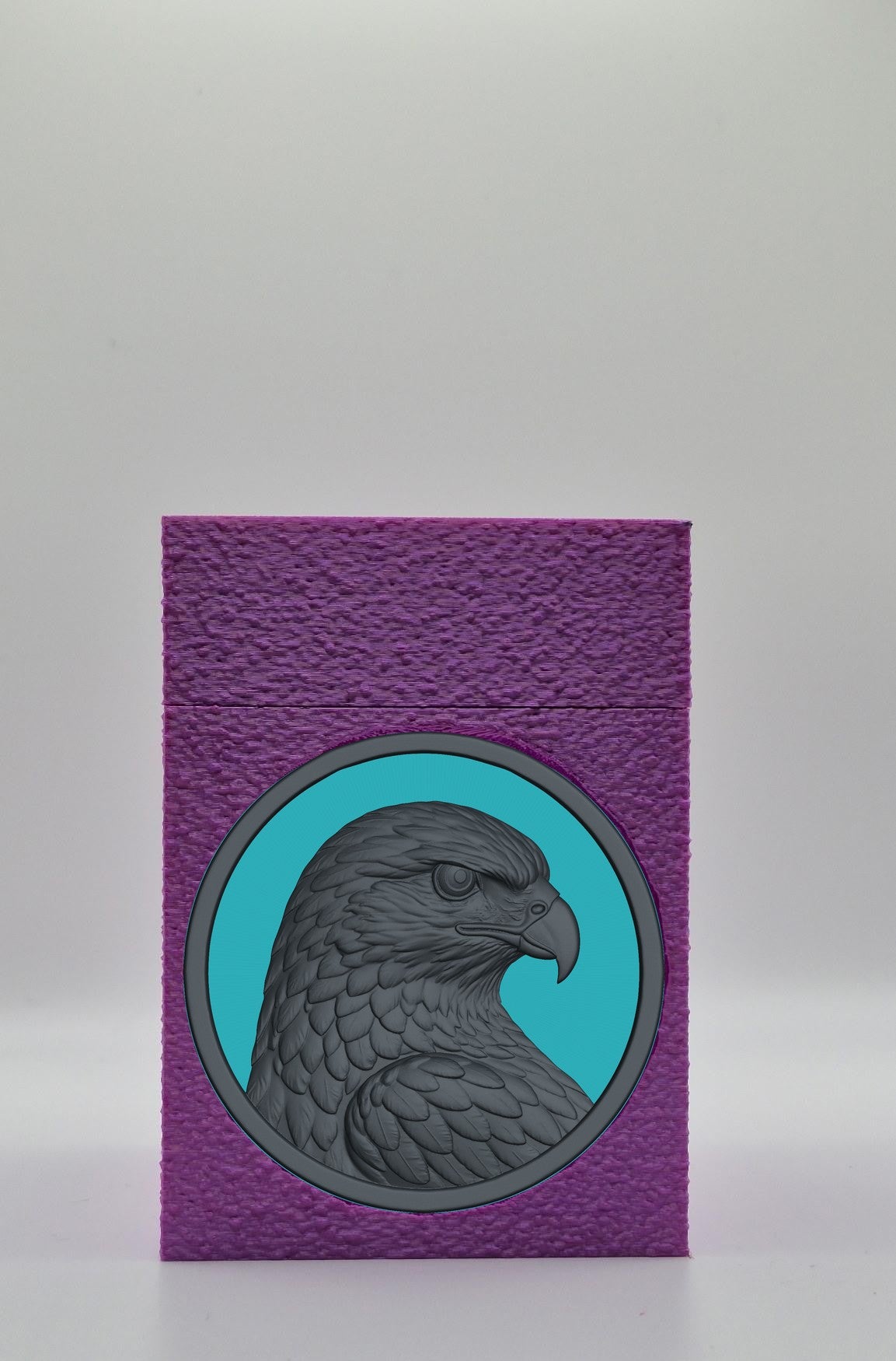 Eagle Card Box — Purple