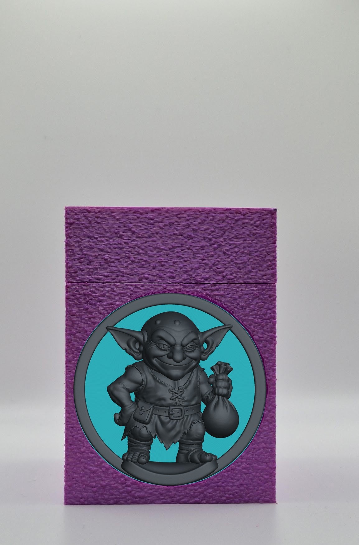 Greedy Goblin Card Box — Purple