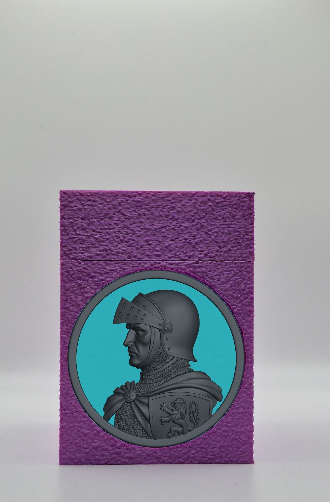 Knight Card Box — Purple