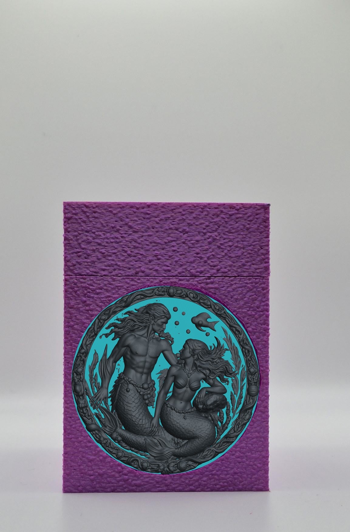 Merfolk Card Box — Purple