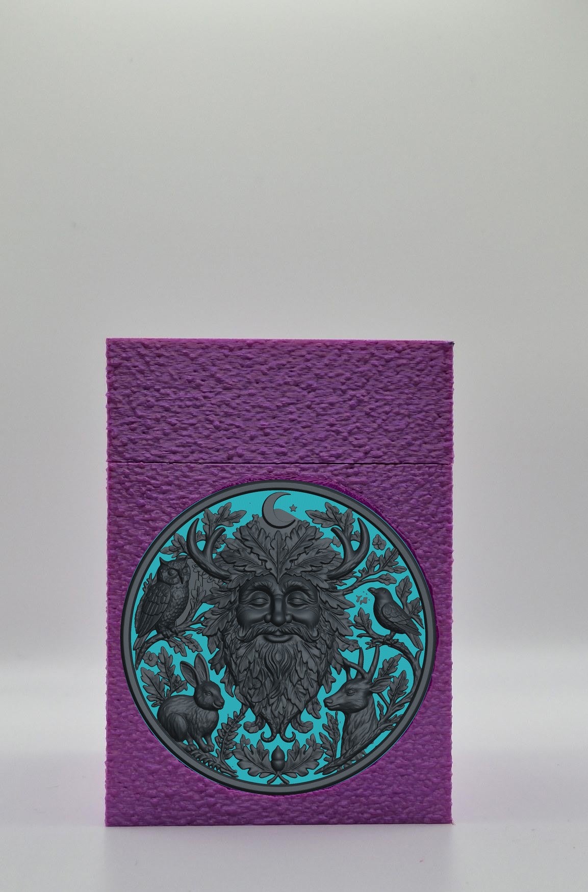 Tree Spirit Card Box — Purple