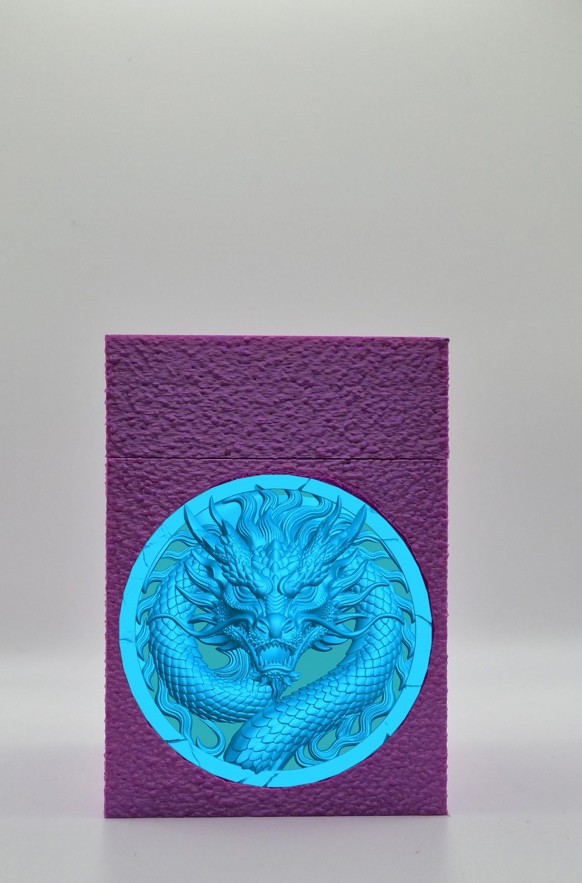 Dragon Card Box — Purple