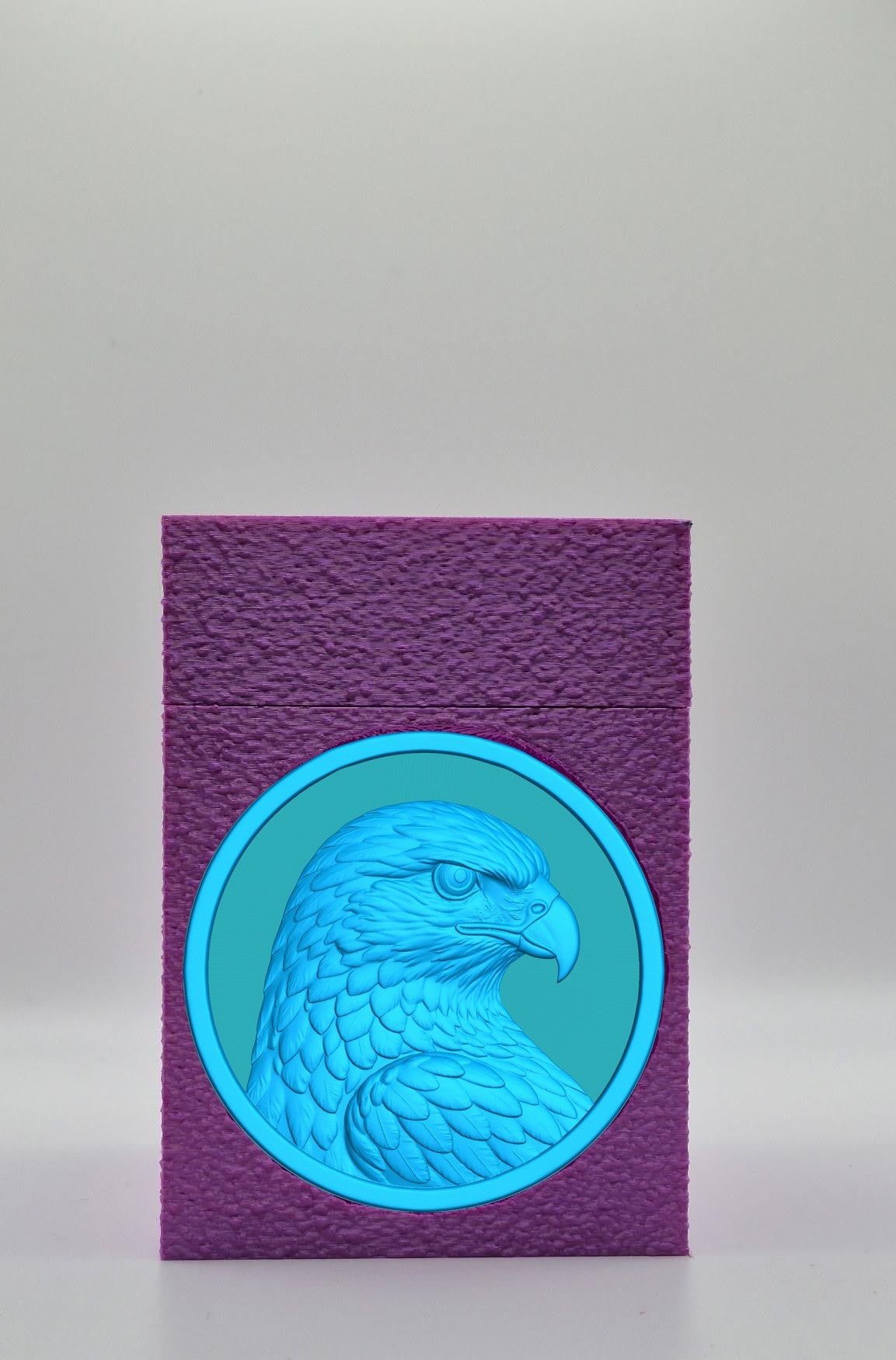 Eagle Card Box — Purple