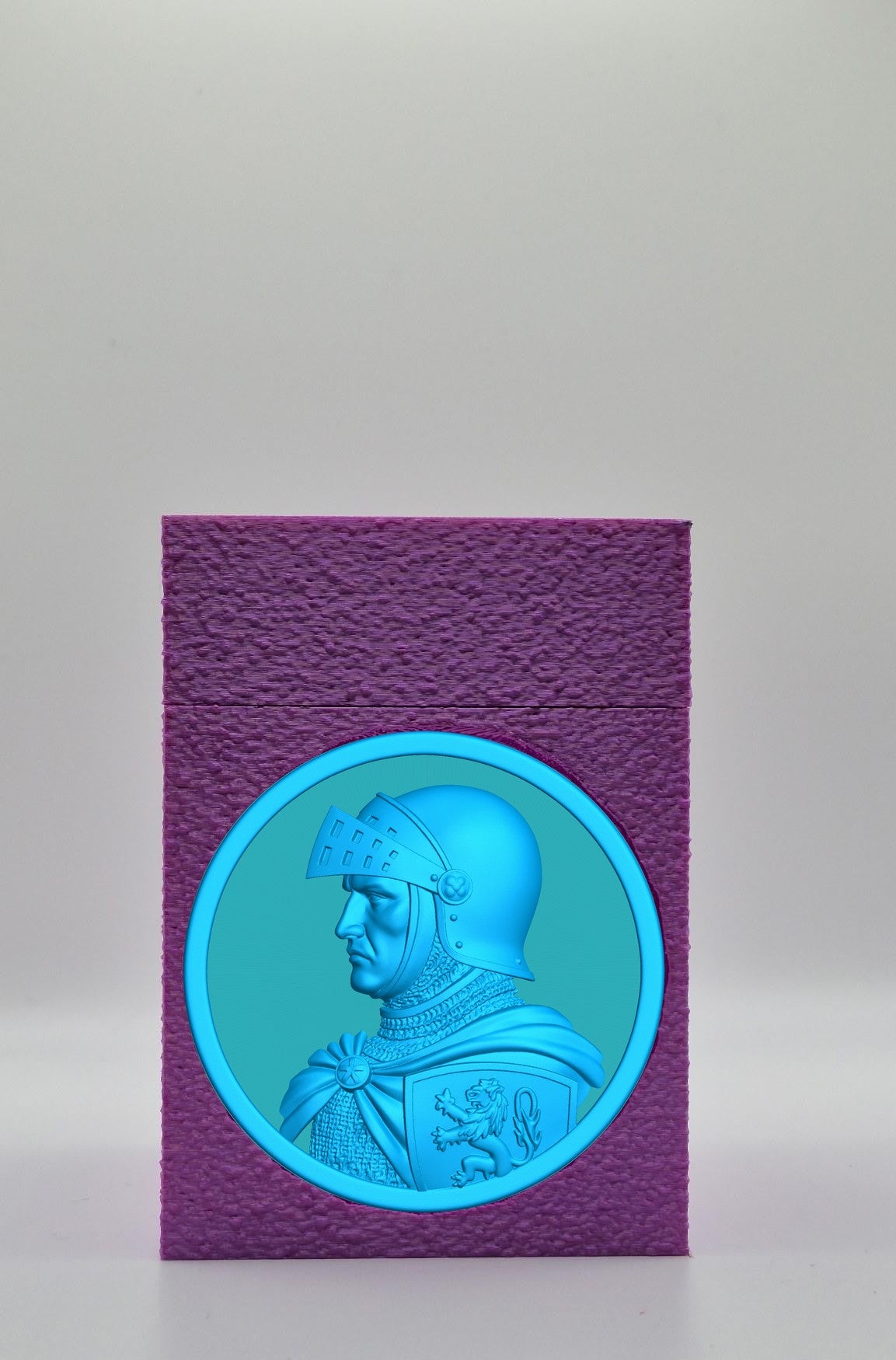 Knight Card Box — Purple