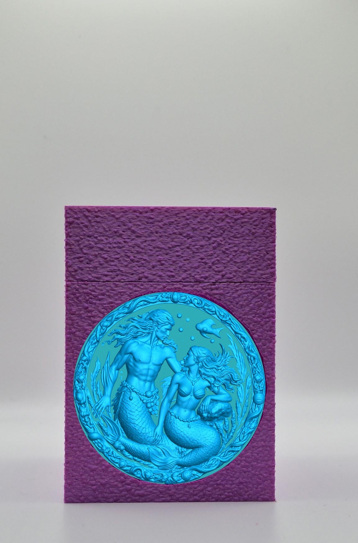 Merfolk Card Box — Purple