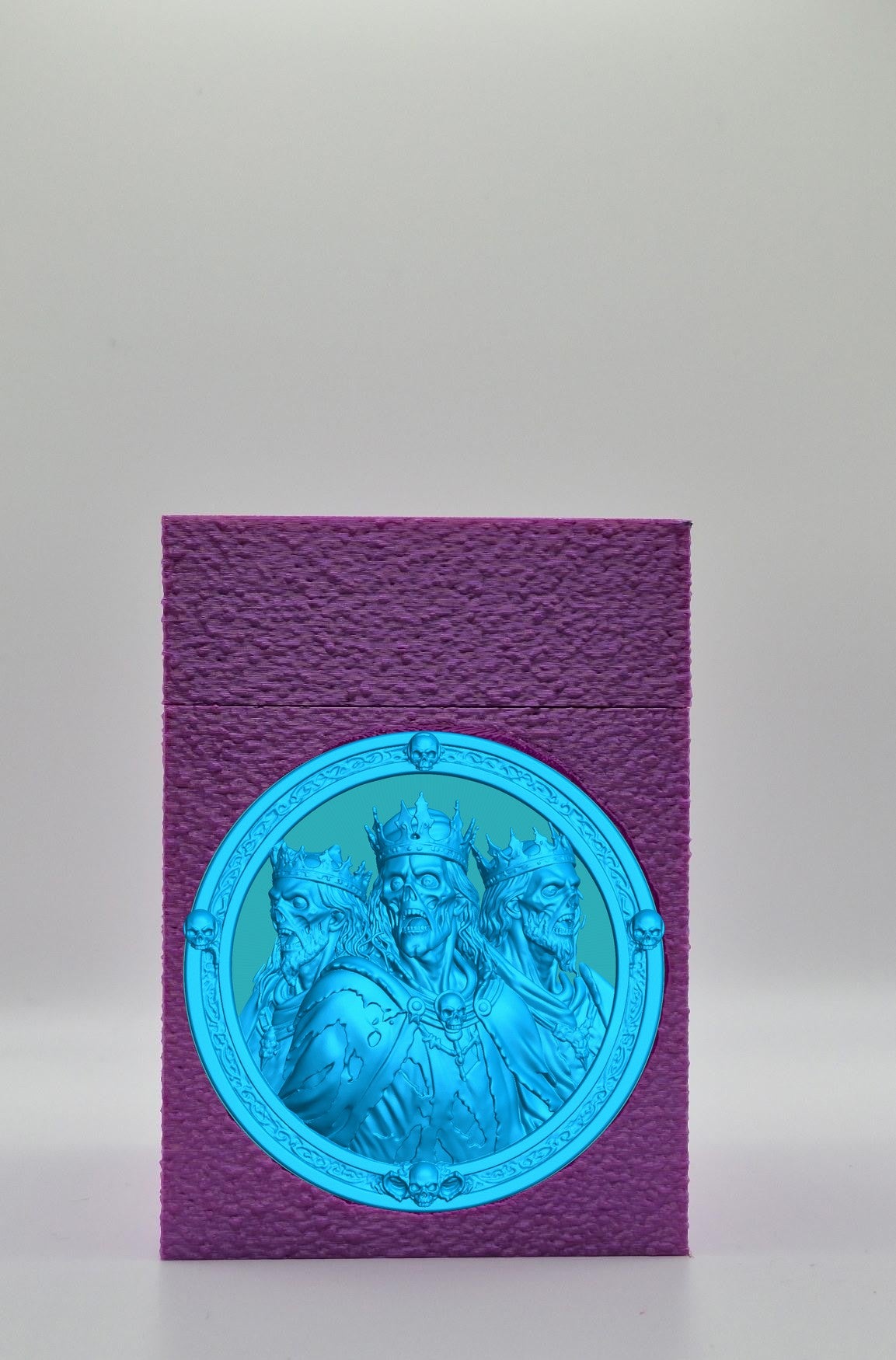 Zombie King Card Box — Purple