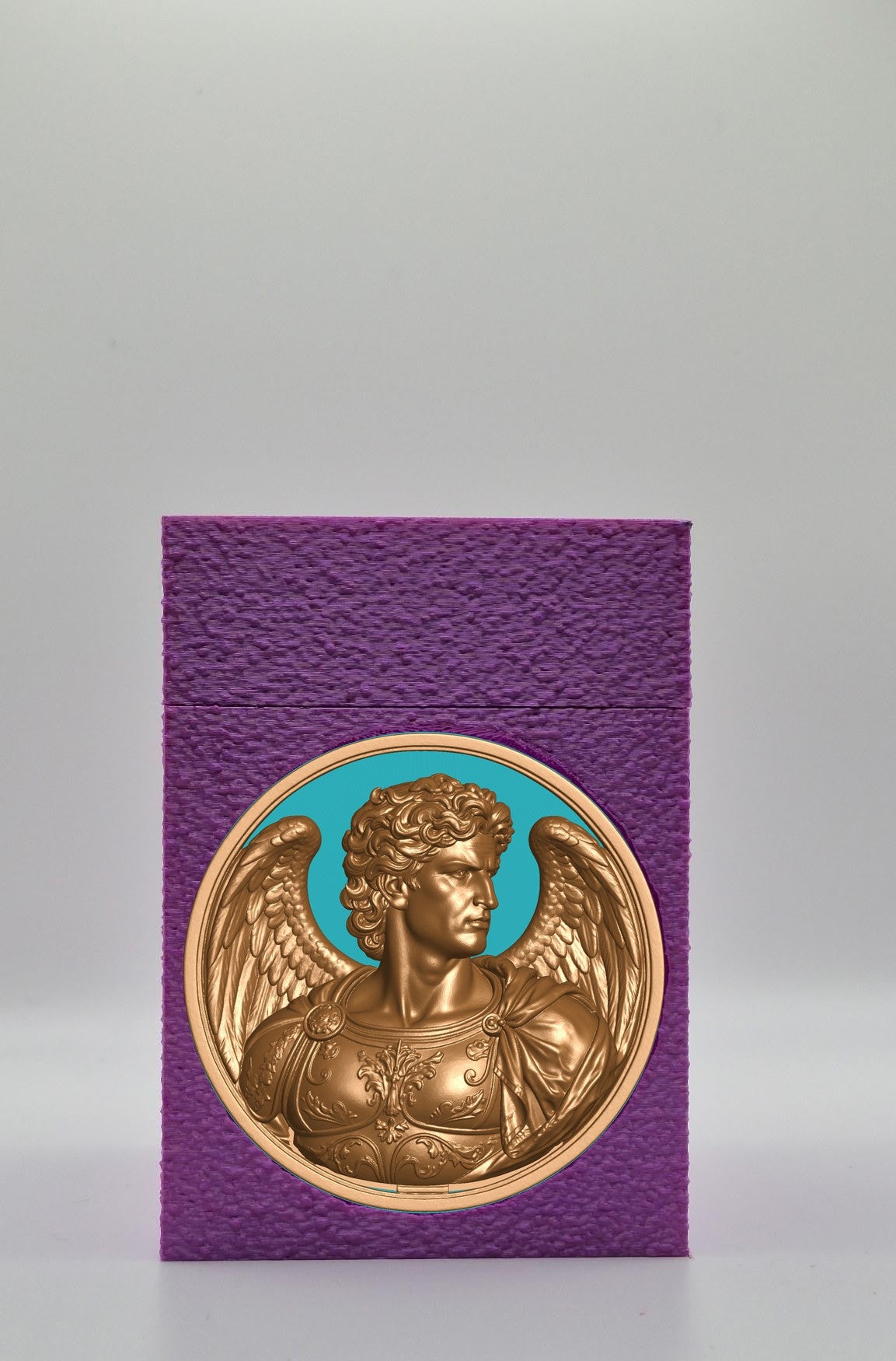Angel Card Box — Purple