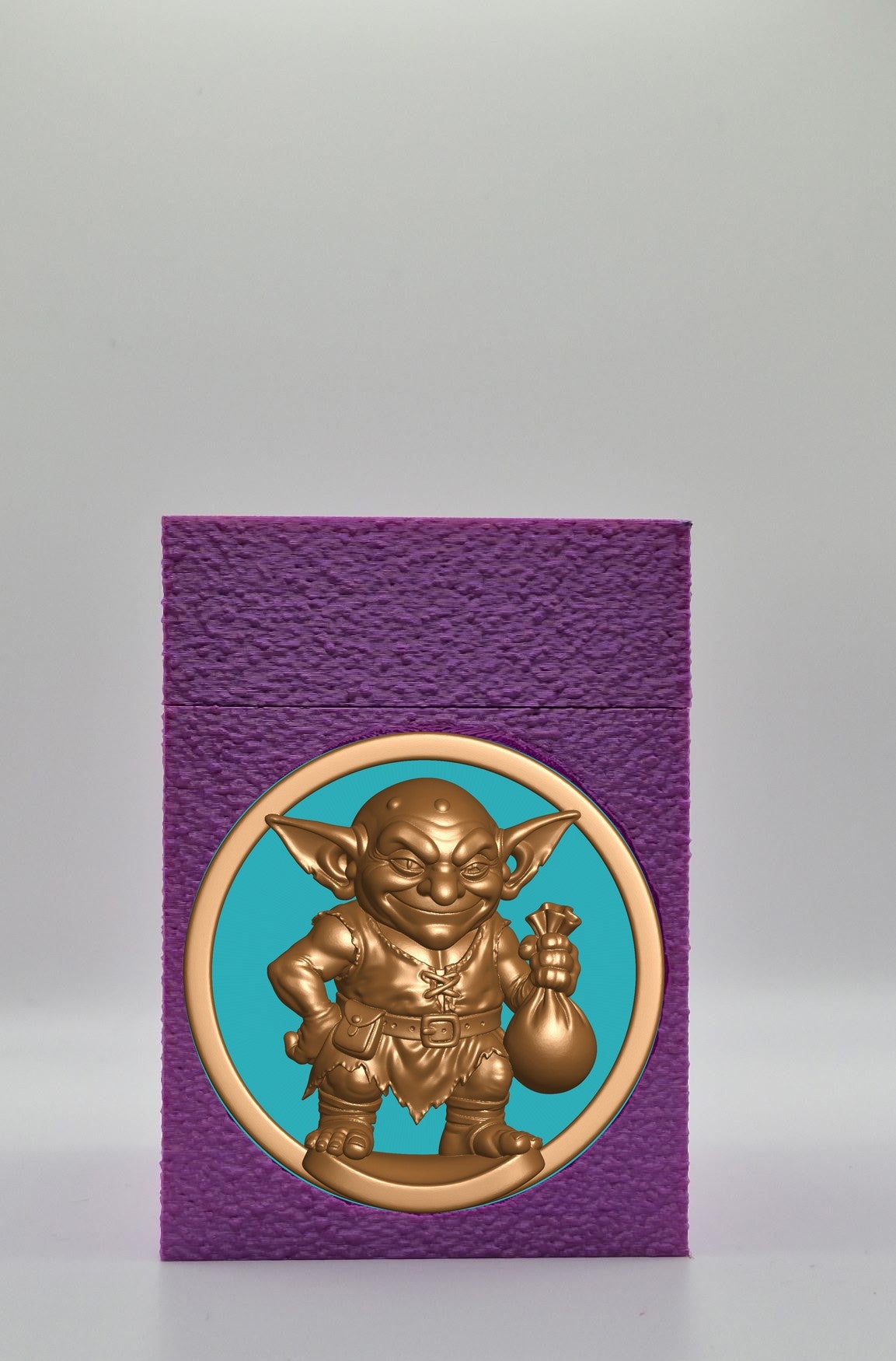 Greedy Goblin Card Box — Purple