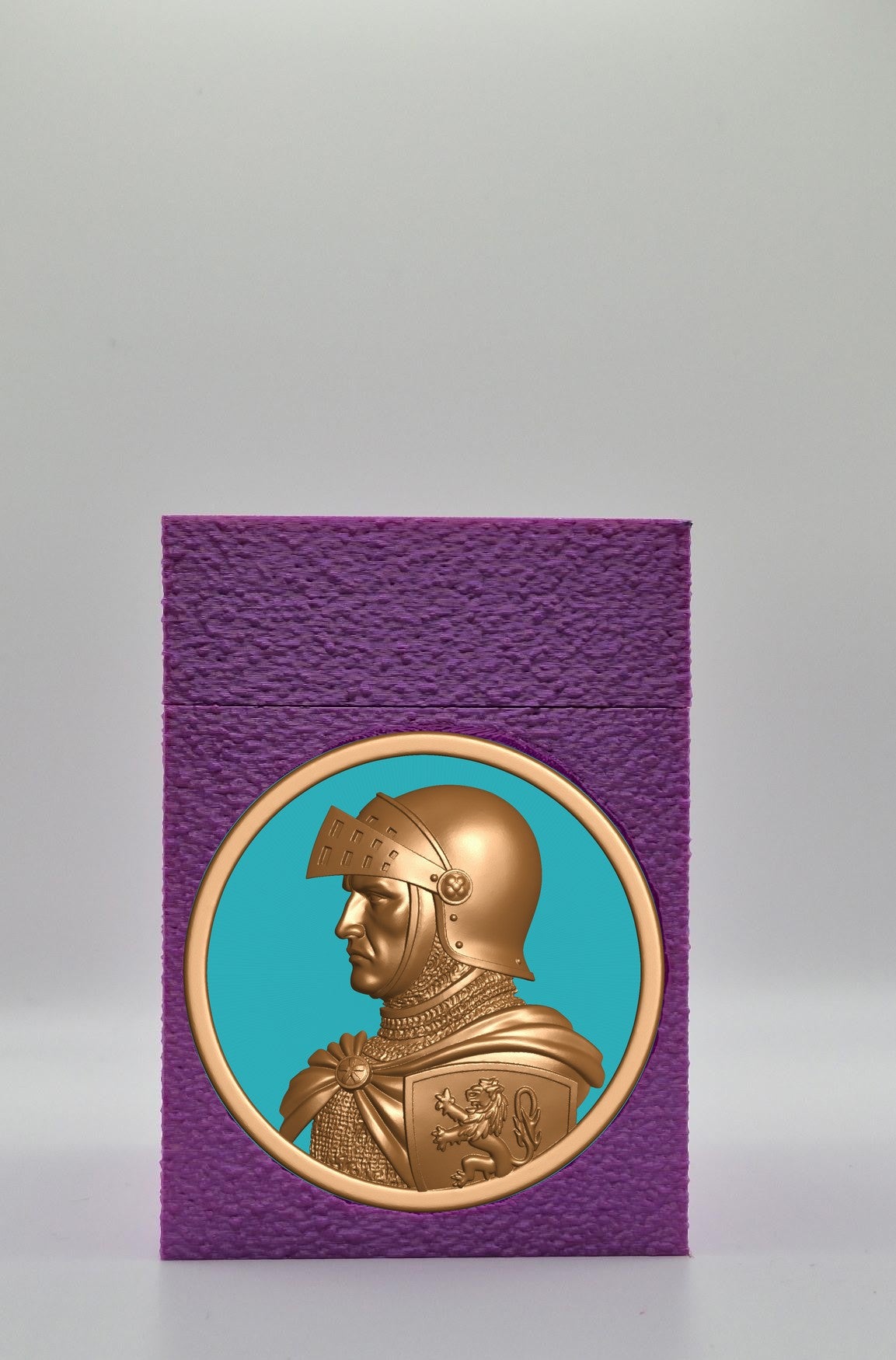 Knight Card Box — Purple