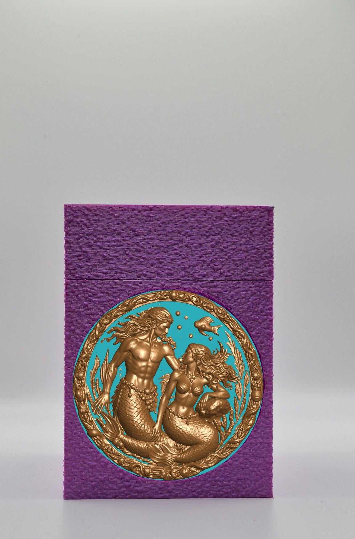Merfolk Card Box — Purple