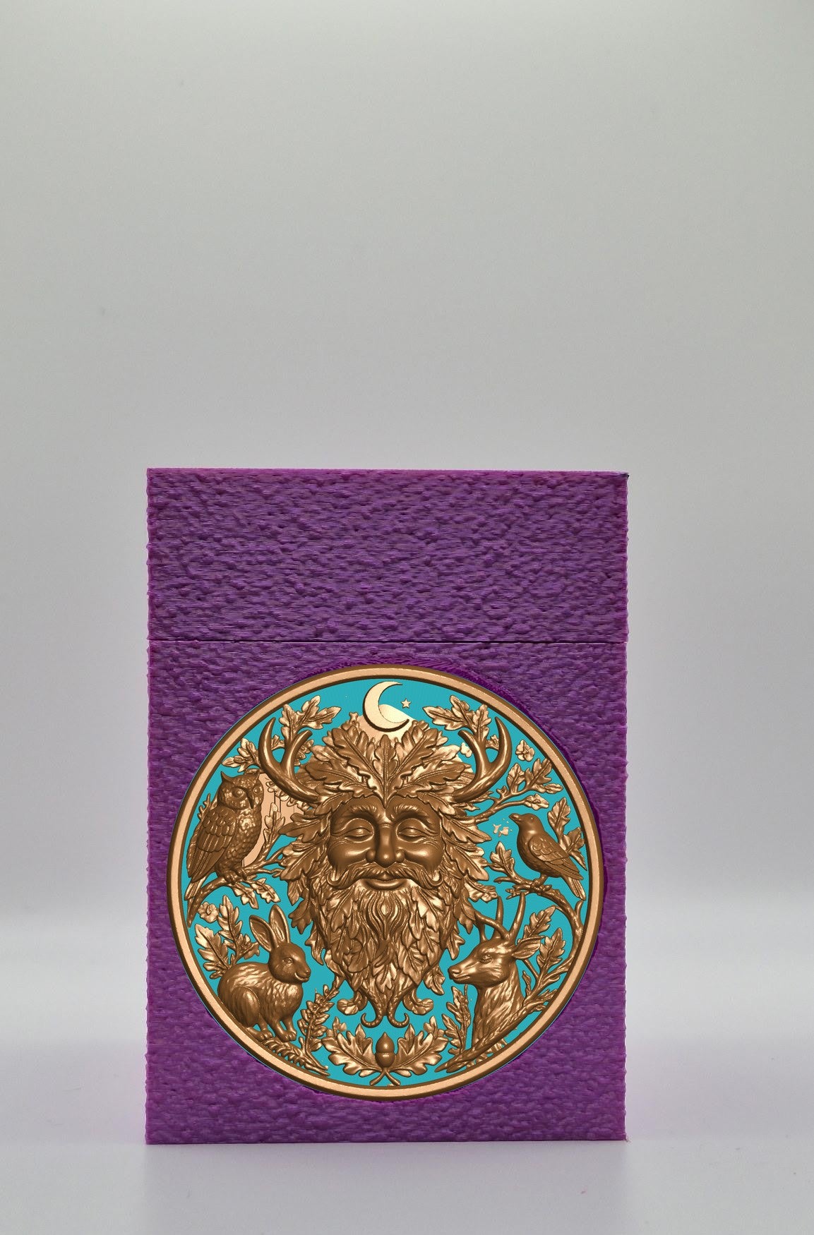 Tree Spirit Card Box — Purple