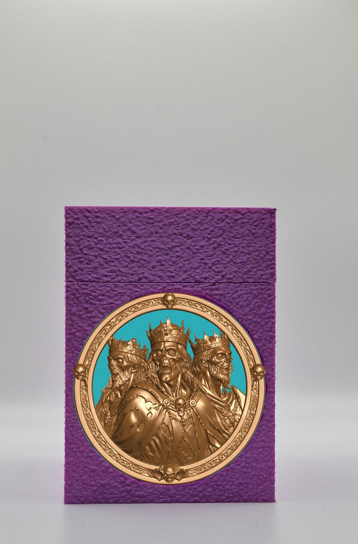 Zombie King Card Box — Purple