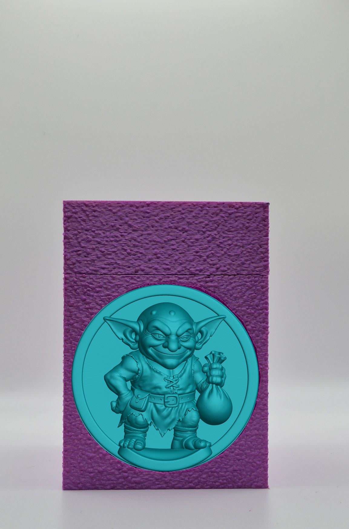 Greedy Goblin Card Box — Purple