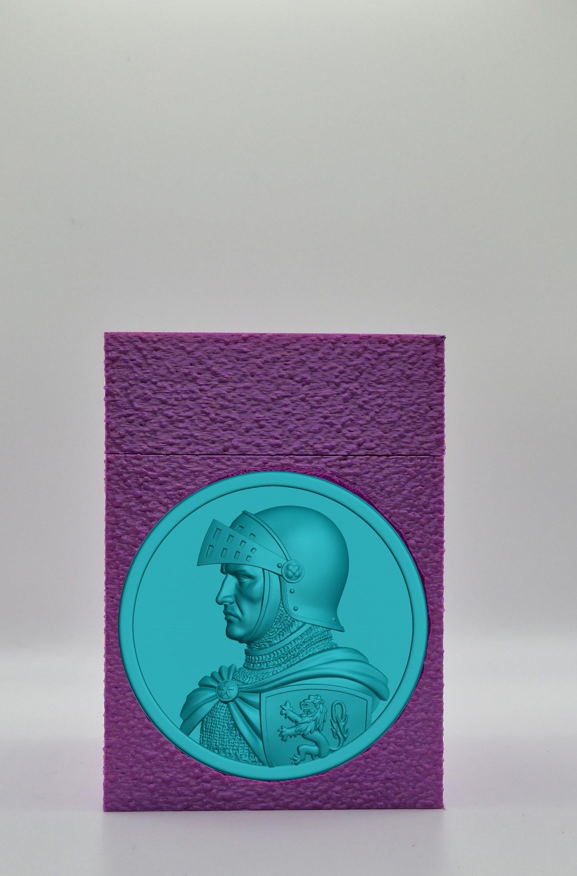 Knight Card Box — Purple
