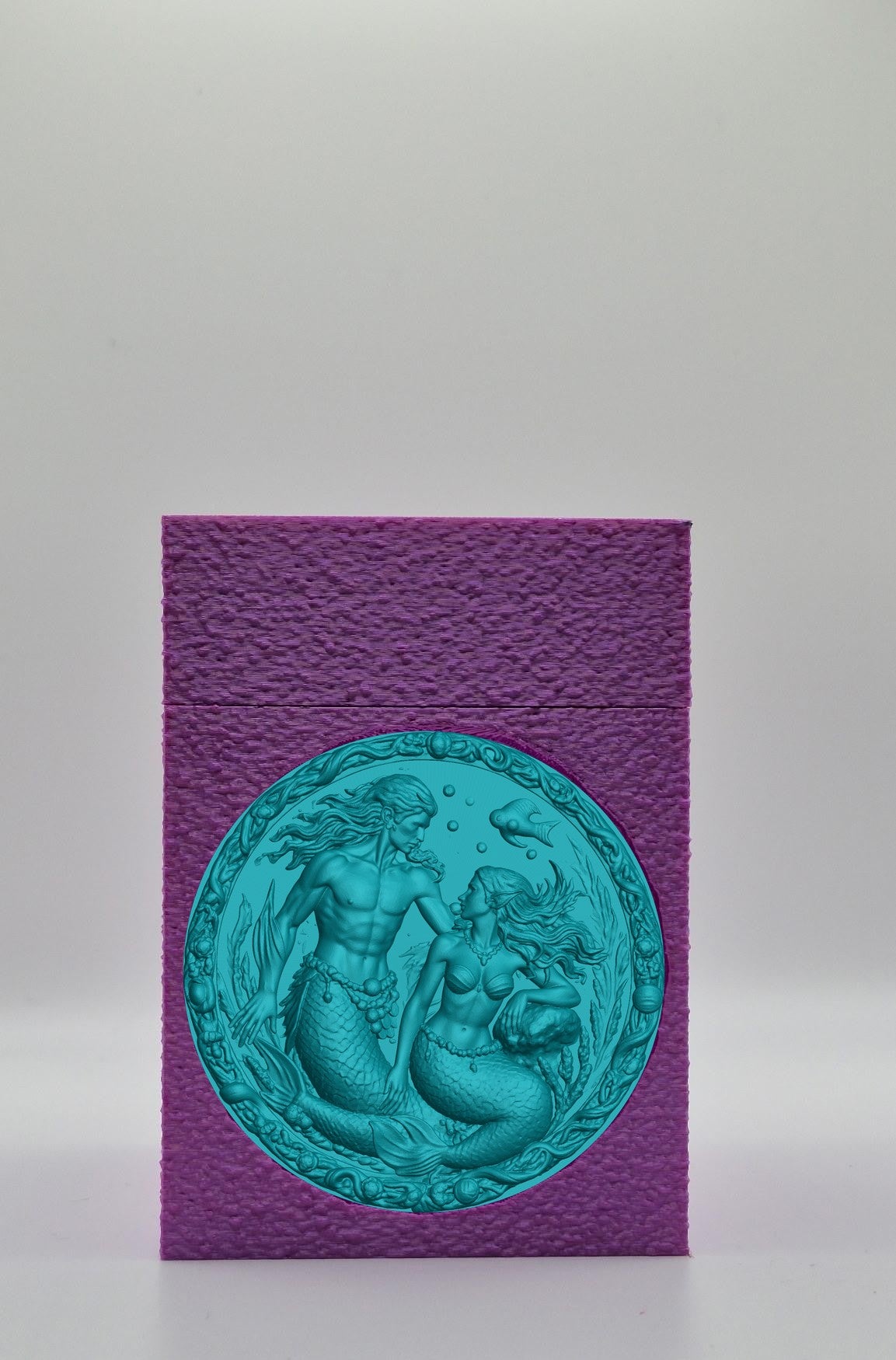 Merfolk Card Box — Purple