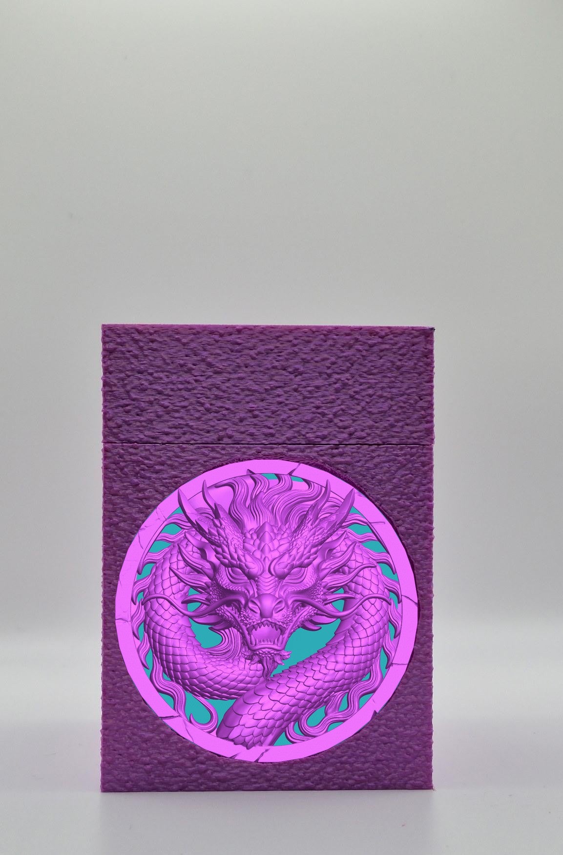 Dragon Card Box — Purple