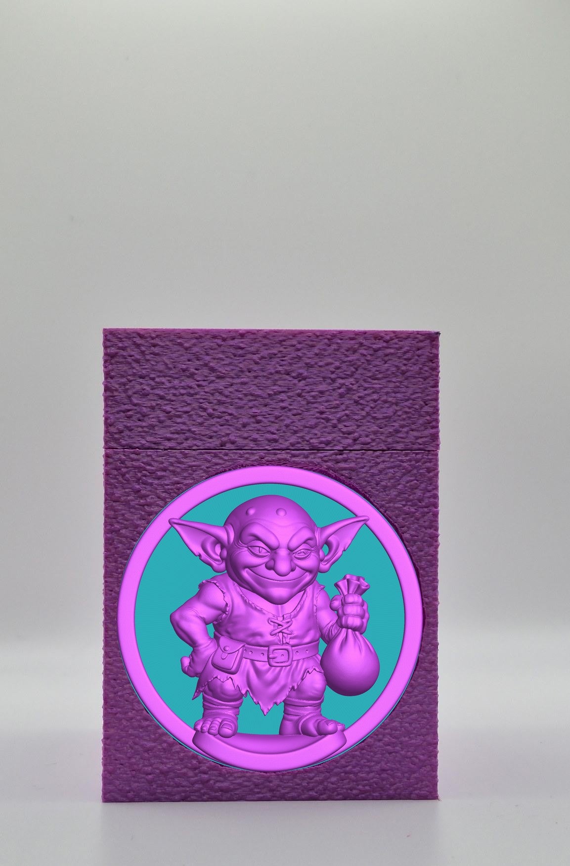 Greedy Goblin Card Box — Purple