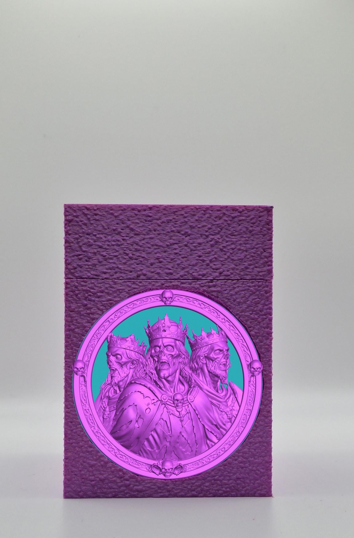 Zombie King Card Box — Purple