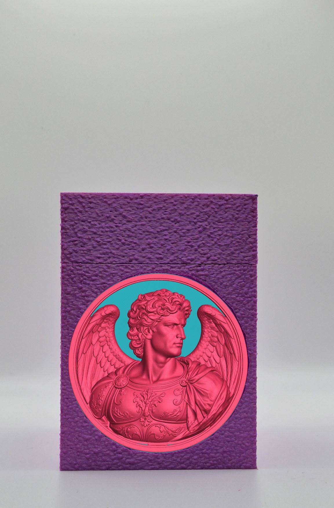 Angel Card Box — Purple