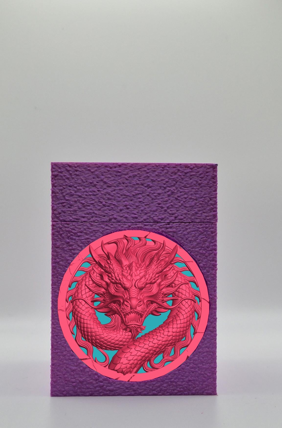 Dragon Card Box — Purple