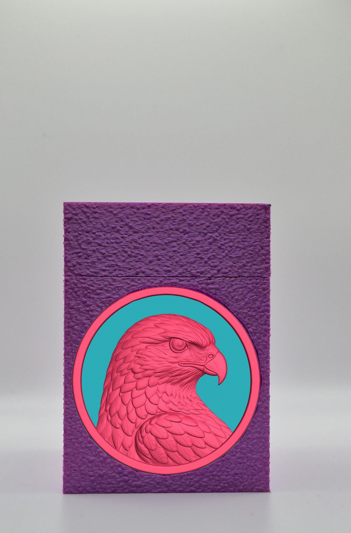 Eagle Card Box — Purple
