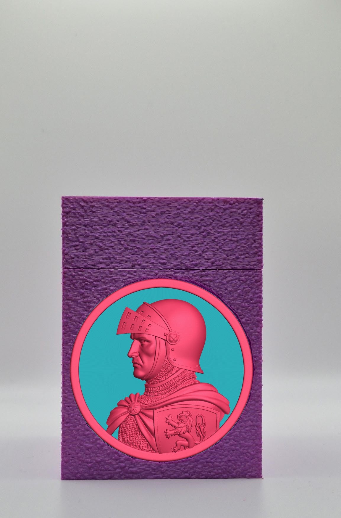 Knight Card Box — Purple