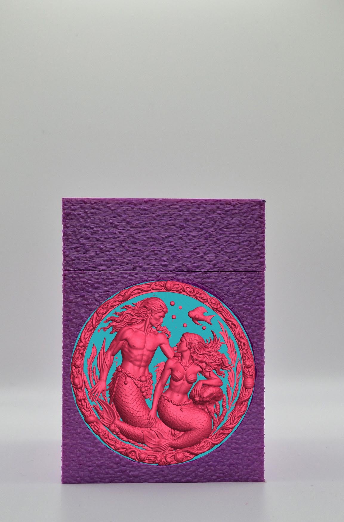 Merfolk Card Box — Purple
