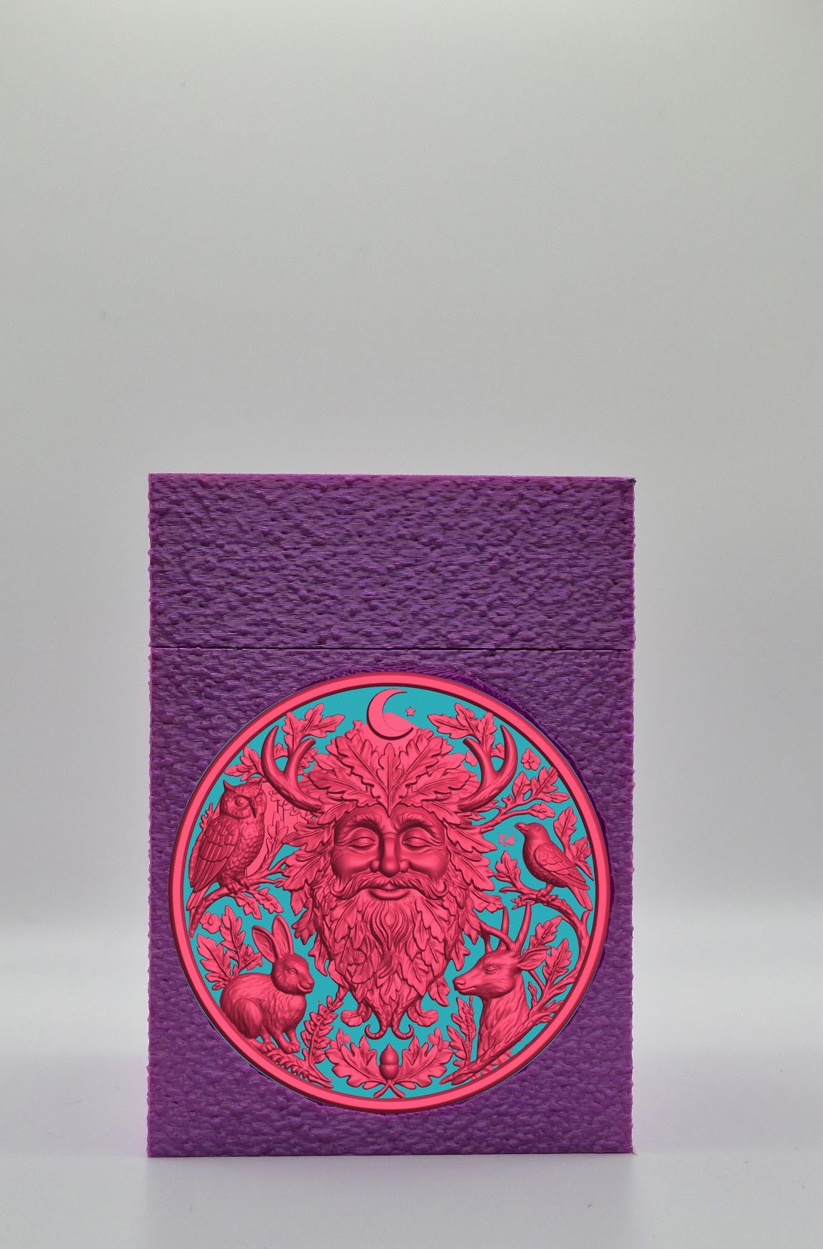 Tree Spirit Card Box — Purple