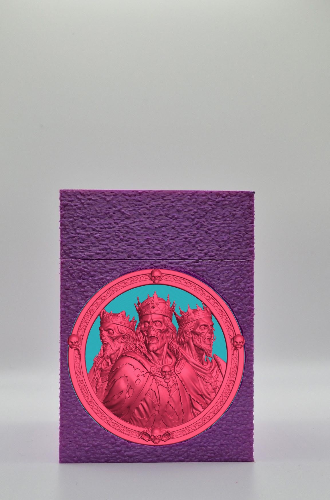 Zombie King Card Box — Purple