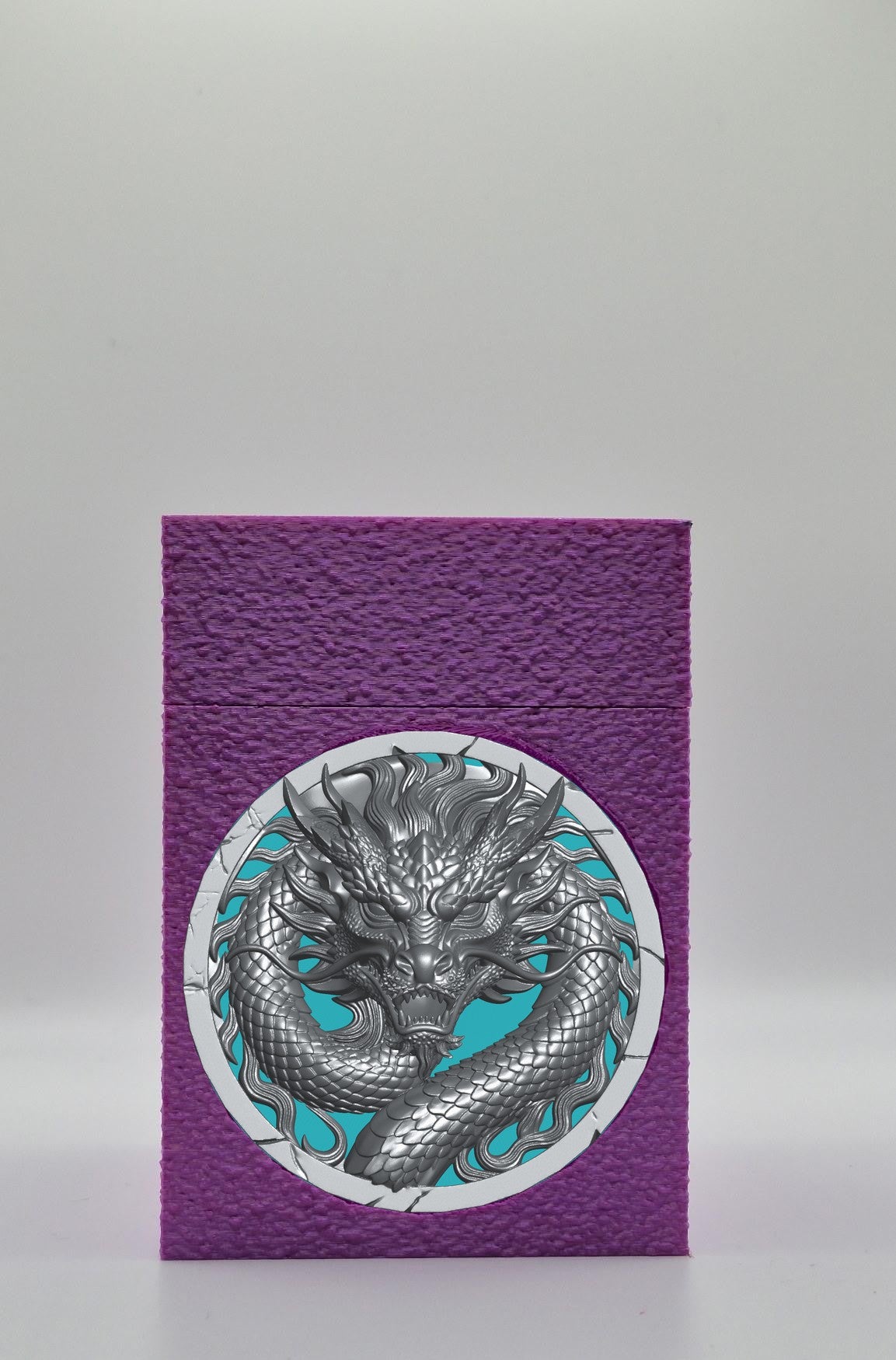 Dragon Card Box — Purple