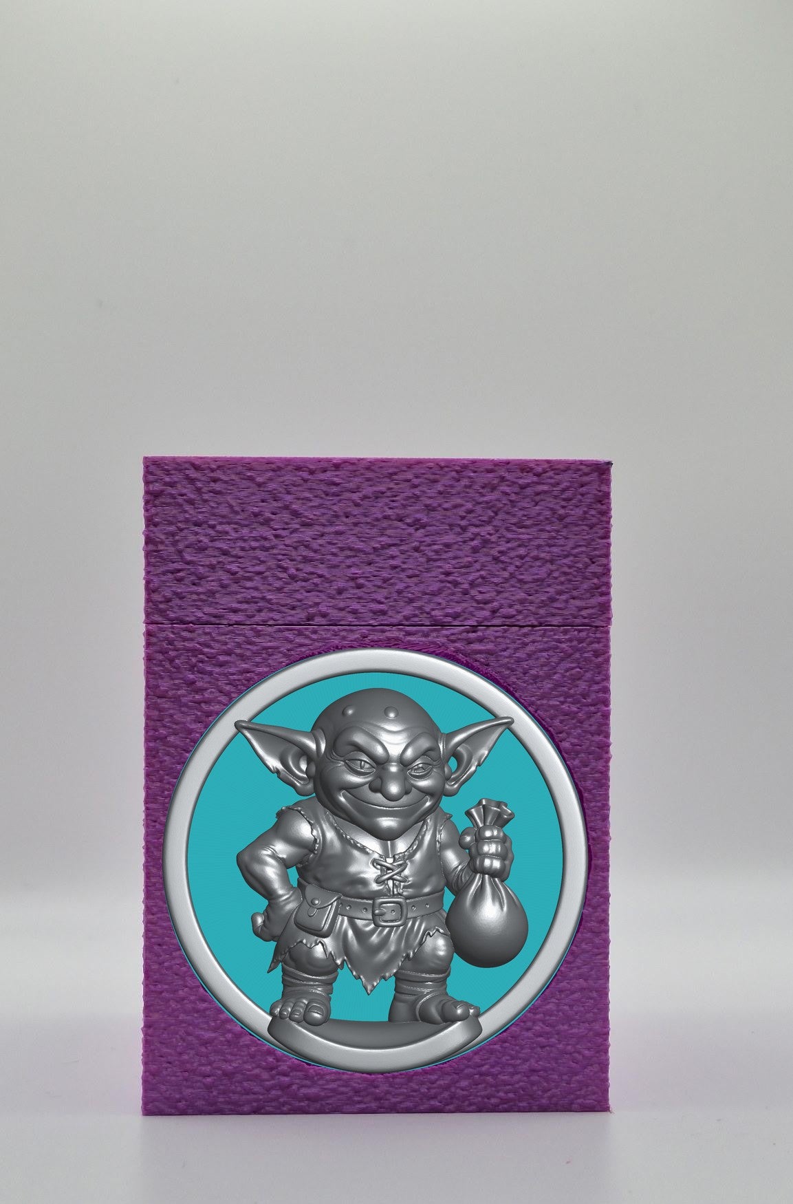 Greedy Goblin Card Box — Purple