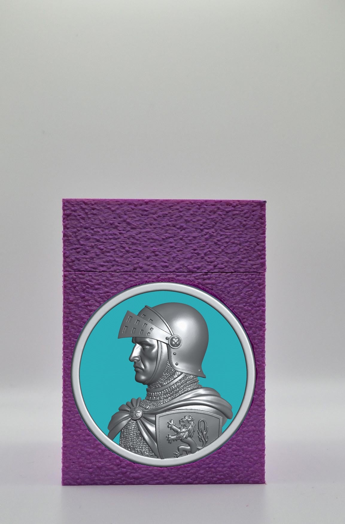 Knight Card Box — Purple