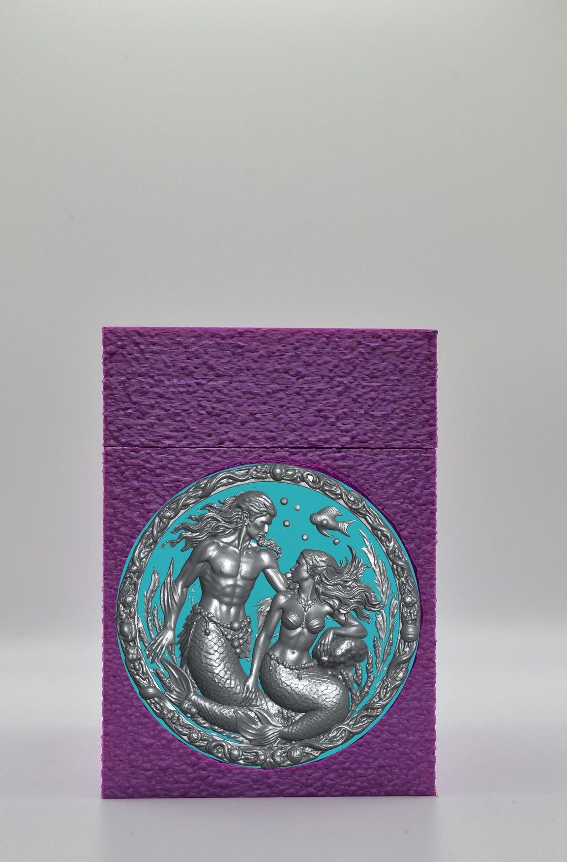 Merfolk Card Box — Purple