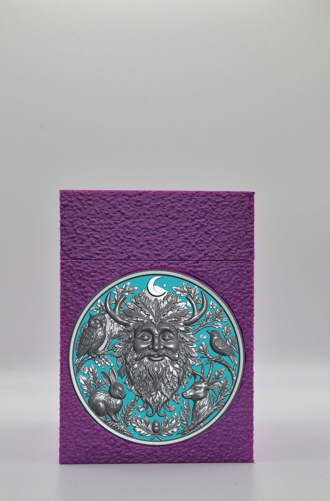 Tree Spirit Card Box — Purple