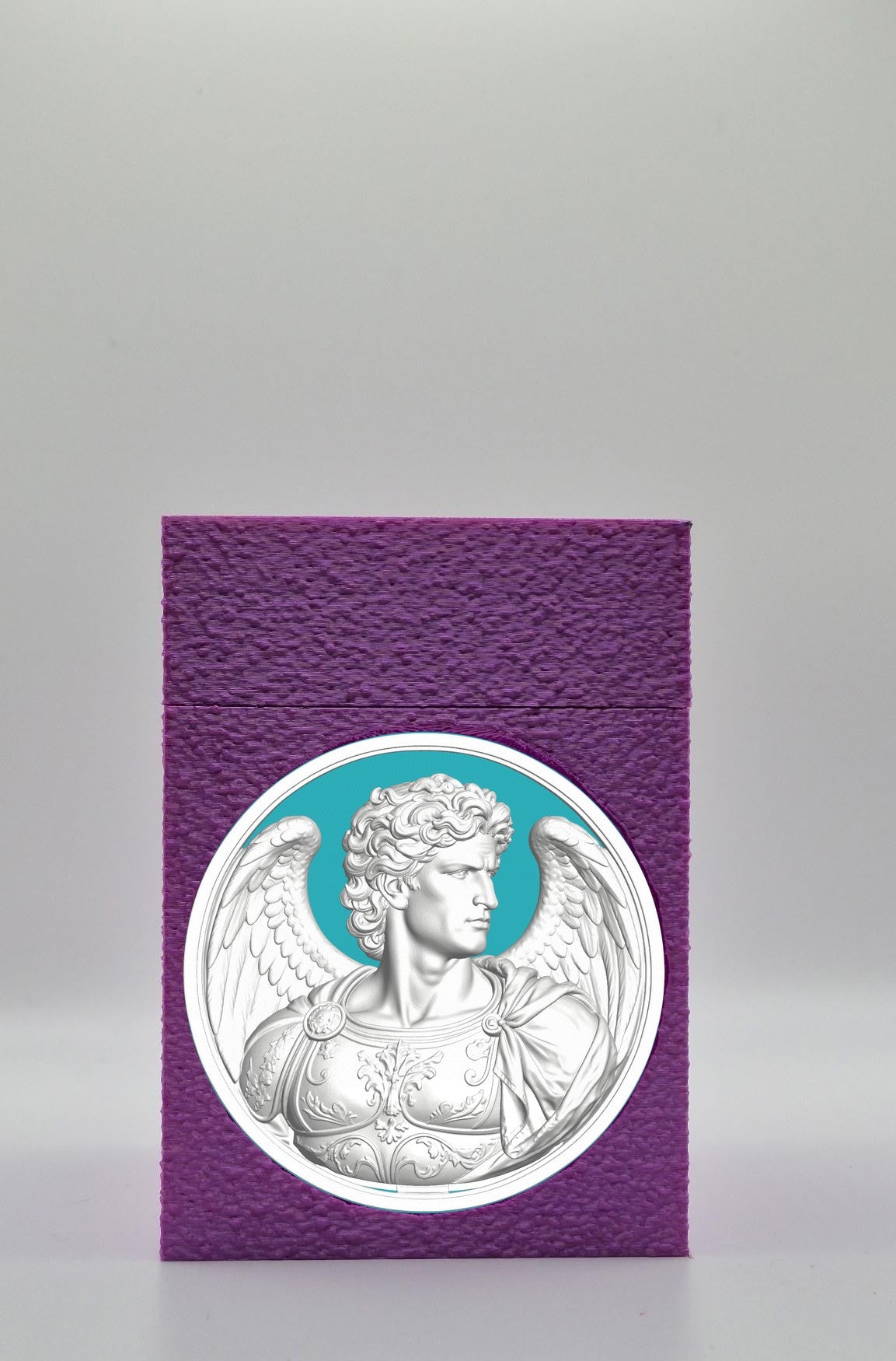 Angel Card Box — Purple