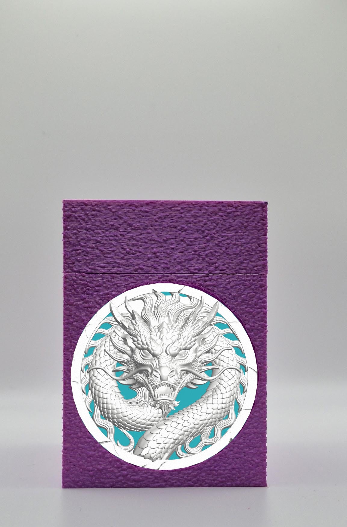 Dragon Card Box — Purple